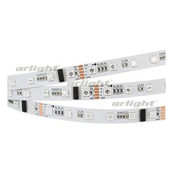 Лента DMX-5000-5060-60 24V Cx6 RGB (12mm, 12.5W, IP20)