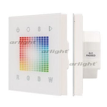 Панель Sens SR-2831S-AC-RF-IN White (220V,RGB,1зон