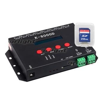Контроллер DMX K-8000D (5V, SD-card, 8x512)